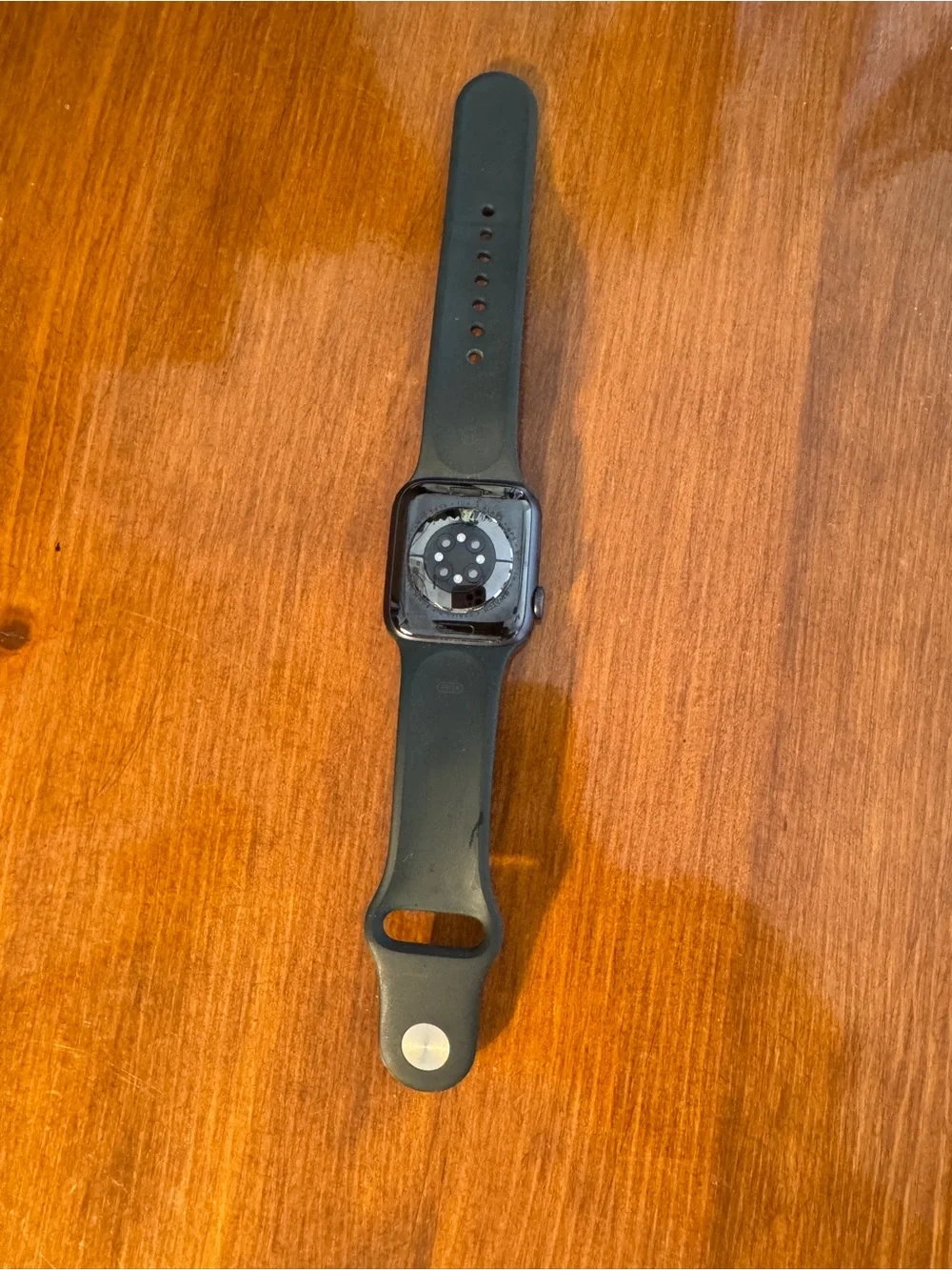 Apple Watch Series 6 40mm with green Sport Band - Black